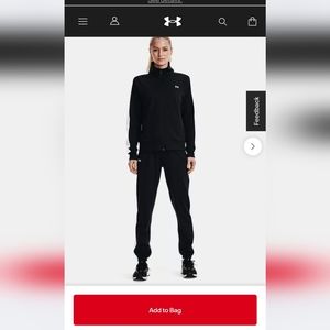 Underarmour tricot set, medium